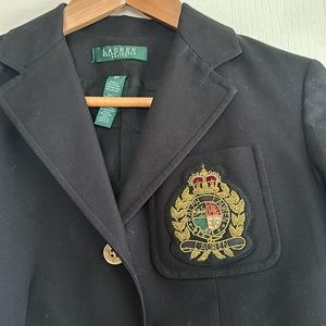 Lauren Ralph Lauren classic black blazer